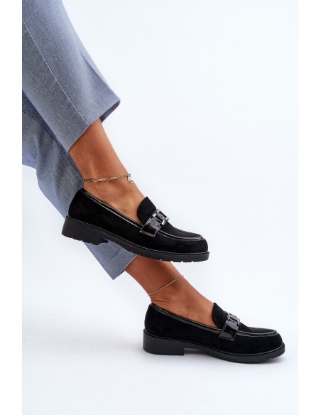 Women's Suede Moccasins S.Barski HY3350A