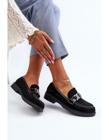 Women's Suede Moccasins S.Barski HY3350A