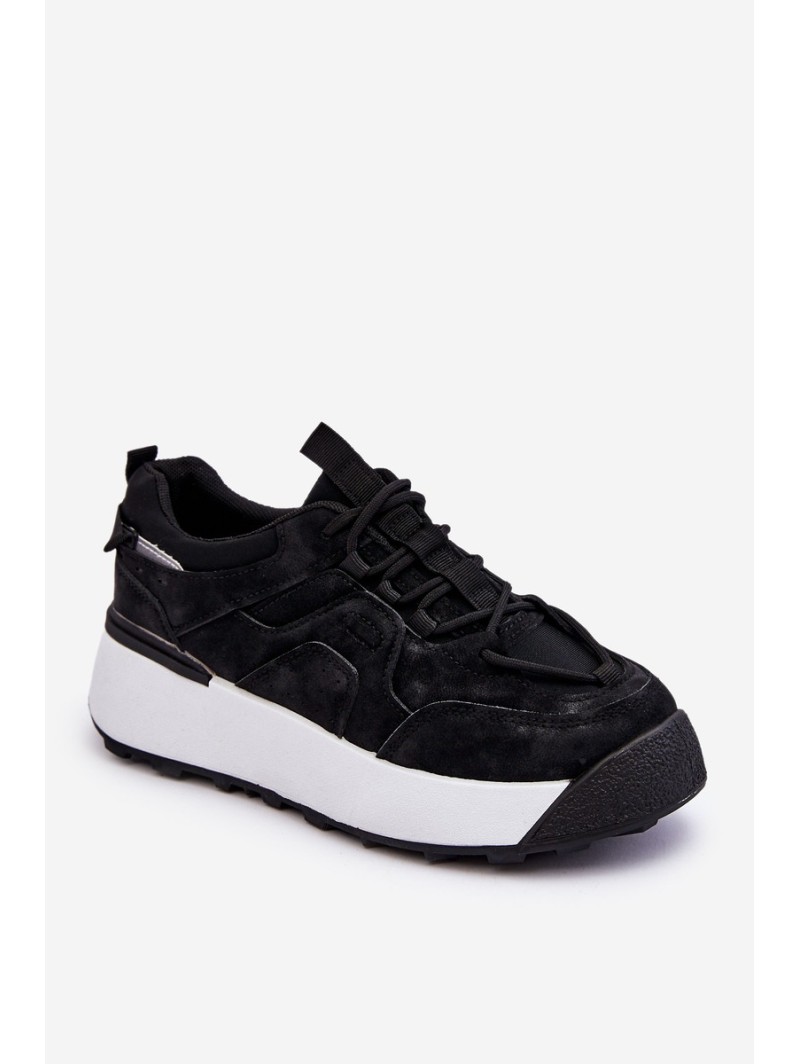 Women's Platform Sport Shoes Black Dakari