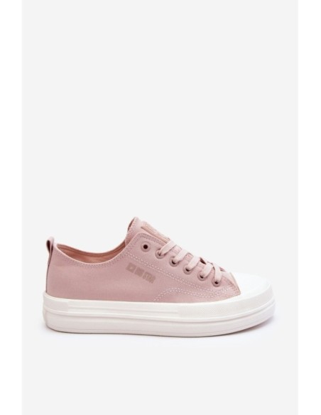 Big Star Low Lace-up Sneakers LL274970 Nude