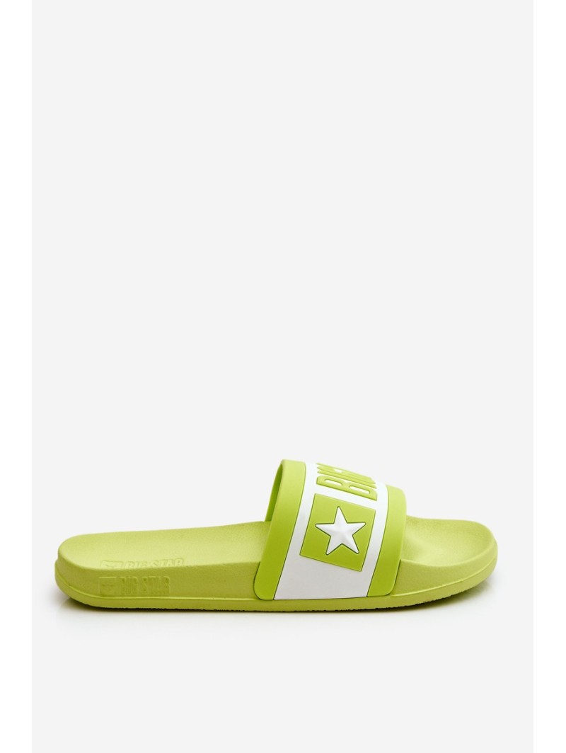 Women's Classic Slippers Big Star LL274742 Lime