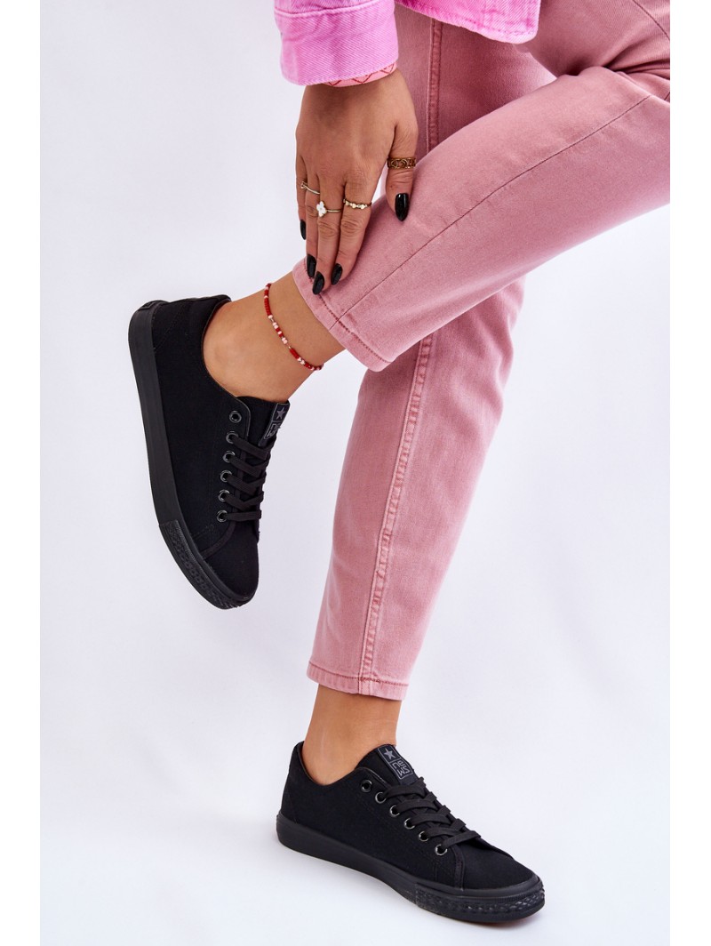 Women's Classic Sneakers Black Eleya