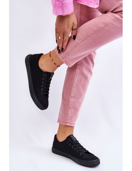 Women's Classic Sneakers Black Eleya