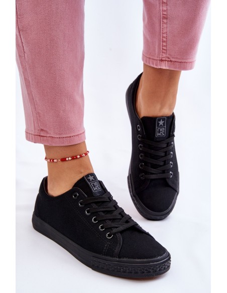 Women's Classic Sneakers Black Eleya