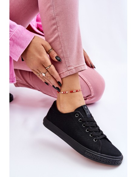 Women's Classic Sneakers Black Eleya