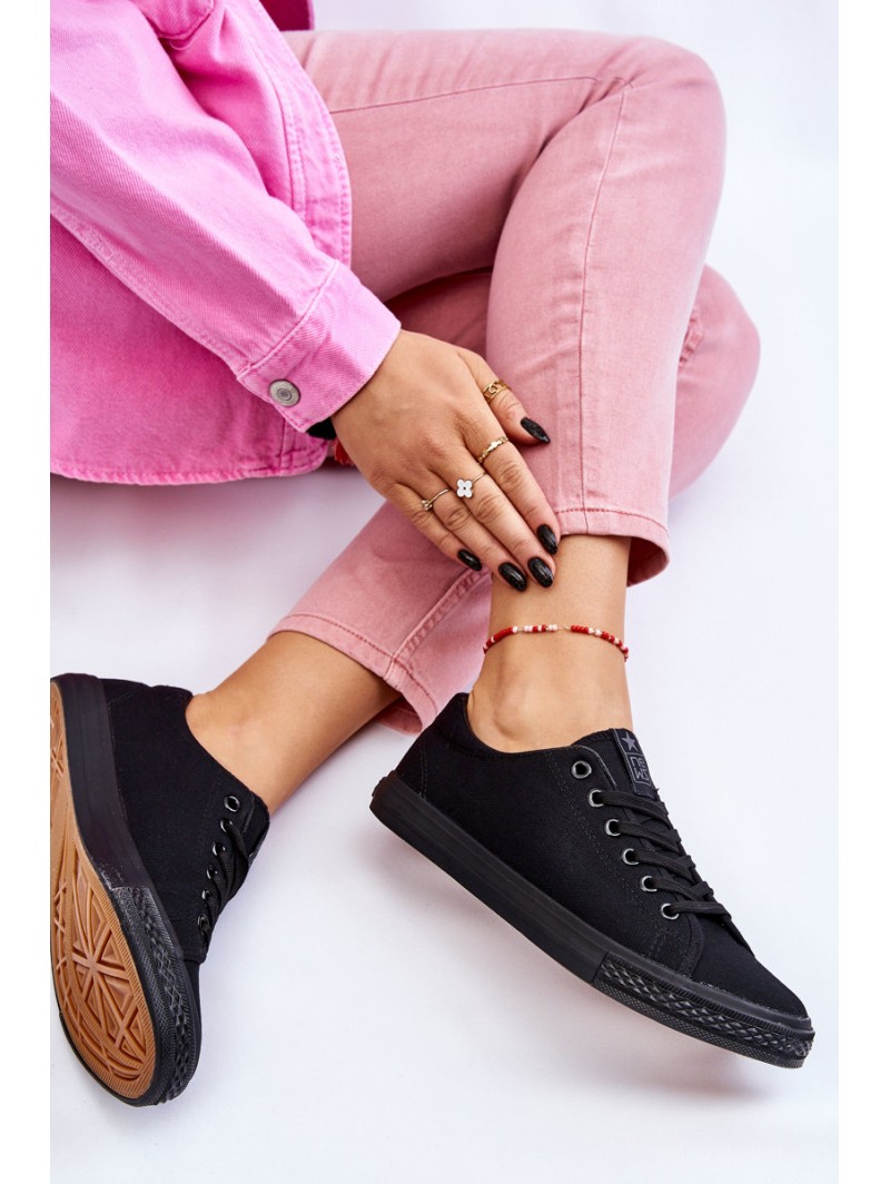 Women's Classic Sneakers Black Eleya
