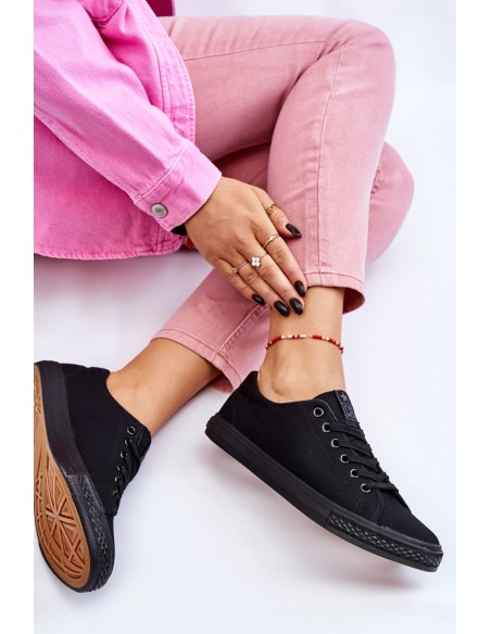 Women's Classic Sneakers Black Eleya