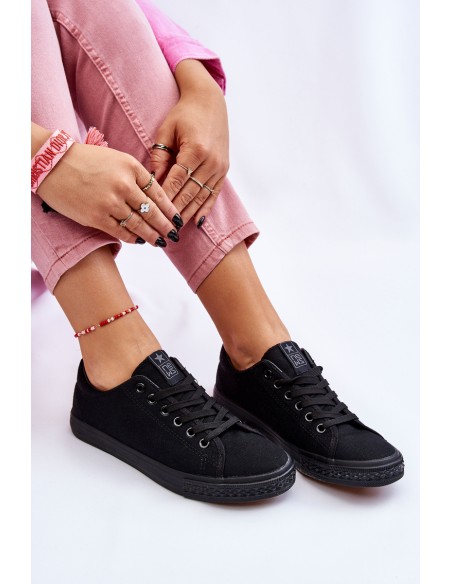 Women's Classic Sneakers Black Eleya