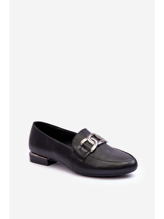 Women's Moccasins with Embellishment Black Camilena