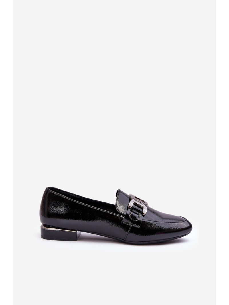 Women's Moccasins with Embellishment Black Camilena