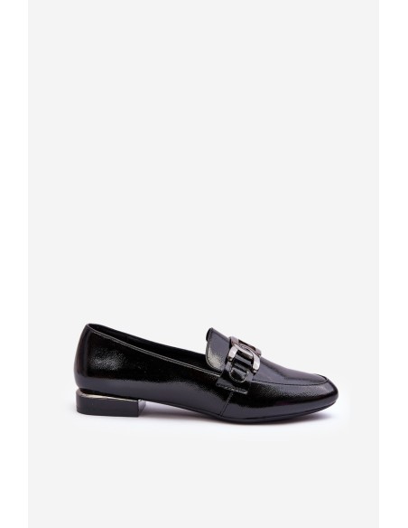 Women's Moccasins with Embellishment Black Camilena