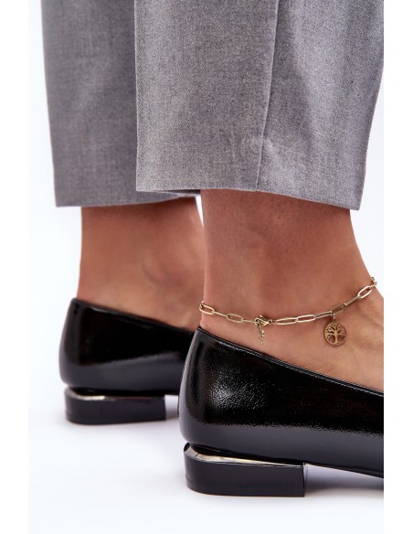 Women's Moccasins with Embellishment Black Camilena