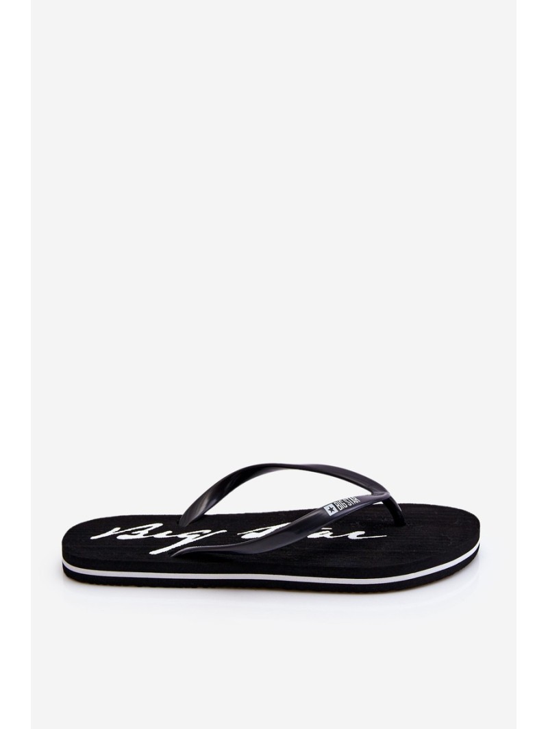 Women's Light Flip Flops Big Star LL274761 Black