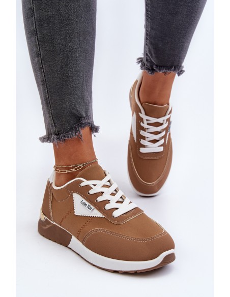 Women's Brown Sports Sneakers Vovella