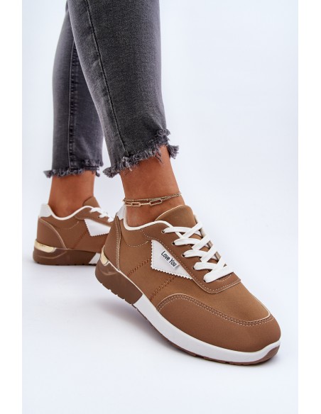 Women's Brown Sports Sneakers Vovella