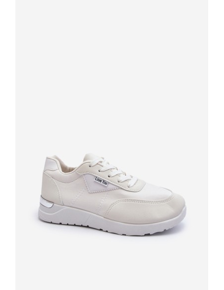 Women's White Sports Sneakers Vovella