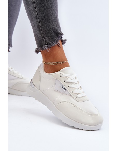 Women's White Sports Sneakers Vovella