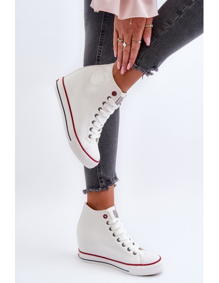 Women's Wedge Sneakers Cross Jeans NN2R4004 White
