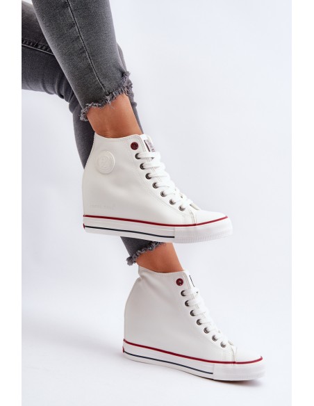 Women's Wedge Sneakers Cross Jeans NN2R4004 White