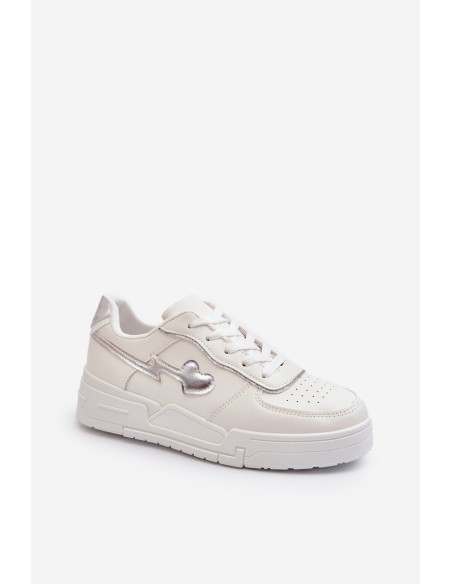 Women's Platform Sneakers White Zeparine