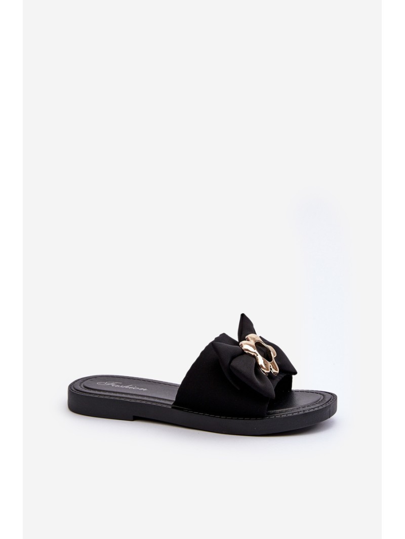 Women's Sandals with Black Bow Arsicada