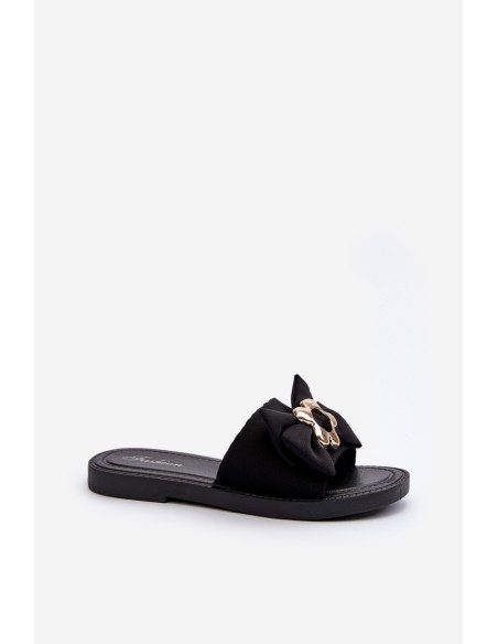 Women's Sandals with Black Bow Arsicada