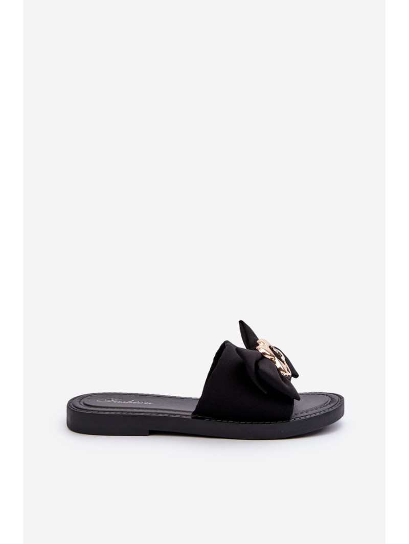 Women's Sandals with Black Bow Arsicada