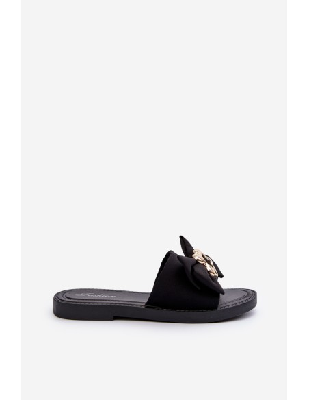 Women's Sandals with Black Bow Arsicada