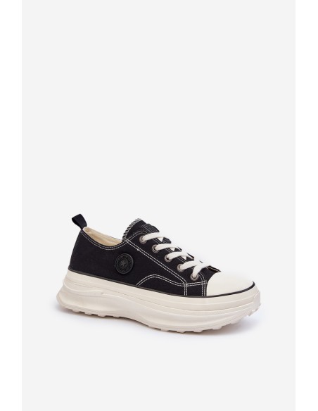 Women's sneakers on a chunky sole Big Star NN274125 Black