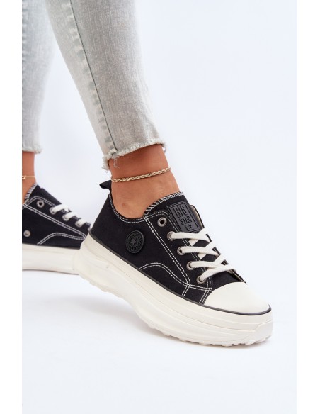 Women's sneakers on a chunky sole Big Star NN274125 Black