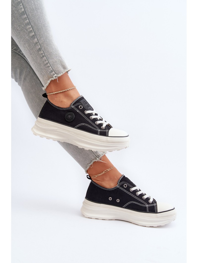 Women's sneakers on a chunky sole Big Star NN274125 Black