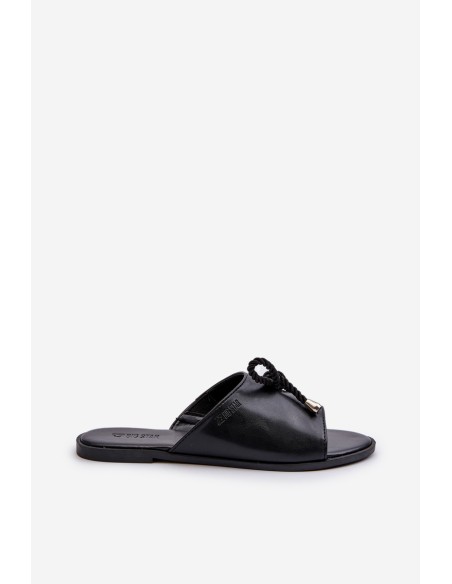 Women's Eco Leather Sandals Big Star NN274066 Black