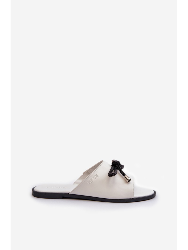 Women's eco leather sandals Big Star NN274067 White