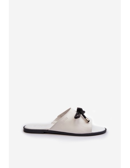 Women's eco leather sandals Big Star NN274067 White