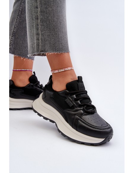 Women's sneakers HI-POLY SYSTEM Big Star NN274A106 Black