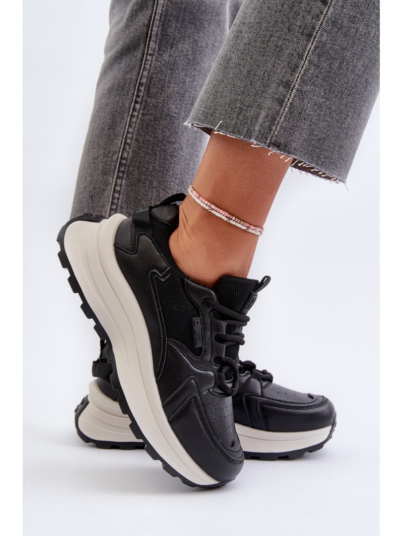 Women's sneakers HI-POLY SYSTEM Big Star NN274A106 Black