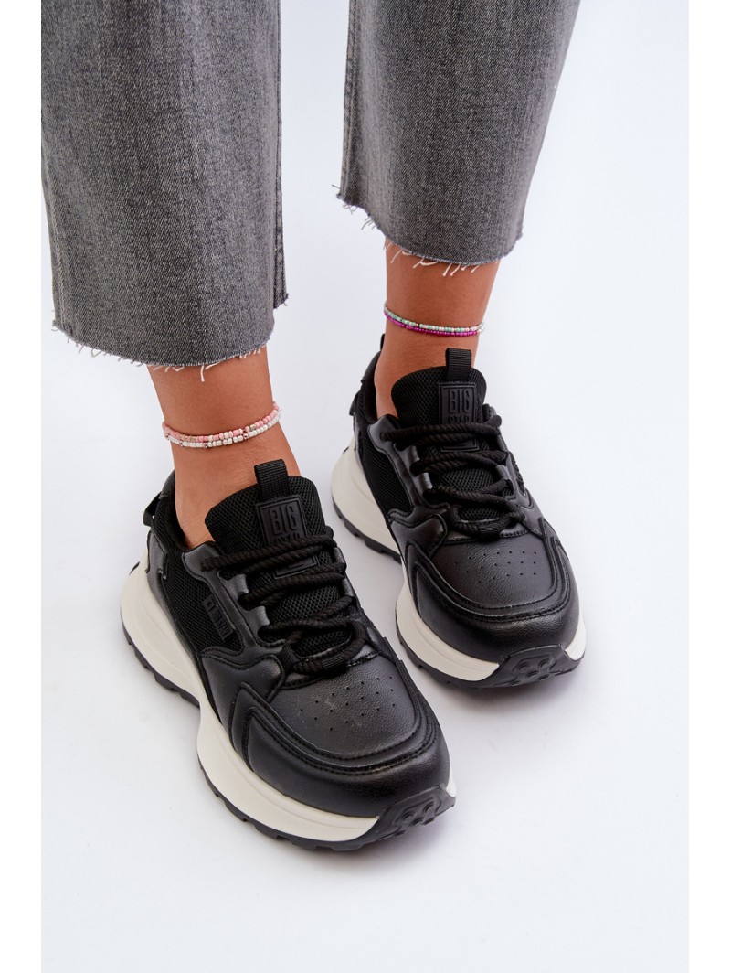 Women's sneakers HI-POLY SYSTEM Big Star NN274A106 Black