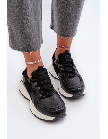 Women's sneakers HI-POLY SYSTEM Big Star NN274A106 Black