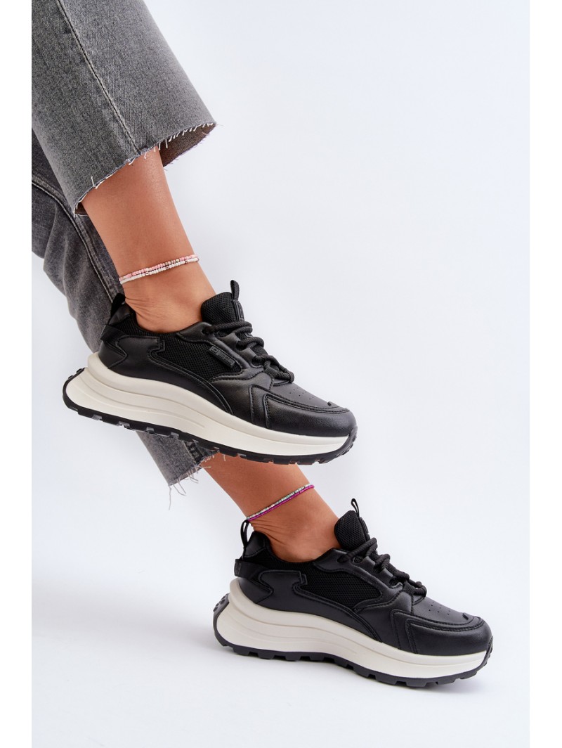 Women's sneakers HI-POLY SYSTEM Big Star NN274A106 Black