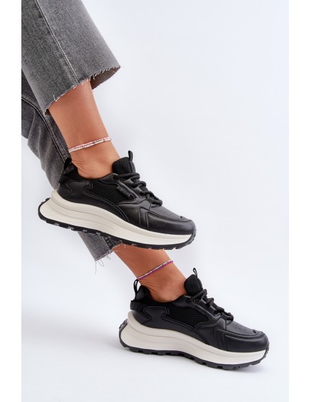 Women's sneakers HI-POLY SYSTEM Big Star NN274A106 Black