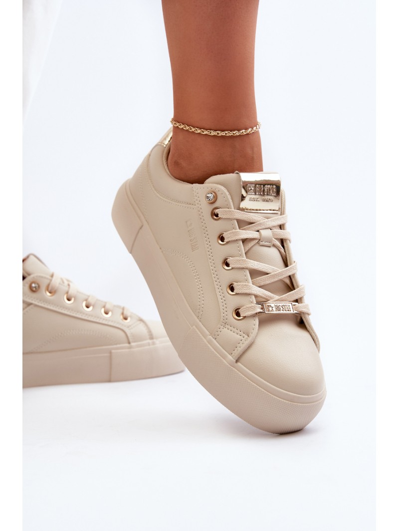 Women's Sneakers Big Star NN274210 Beige