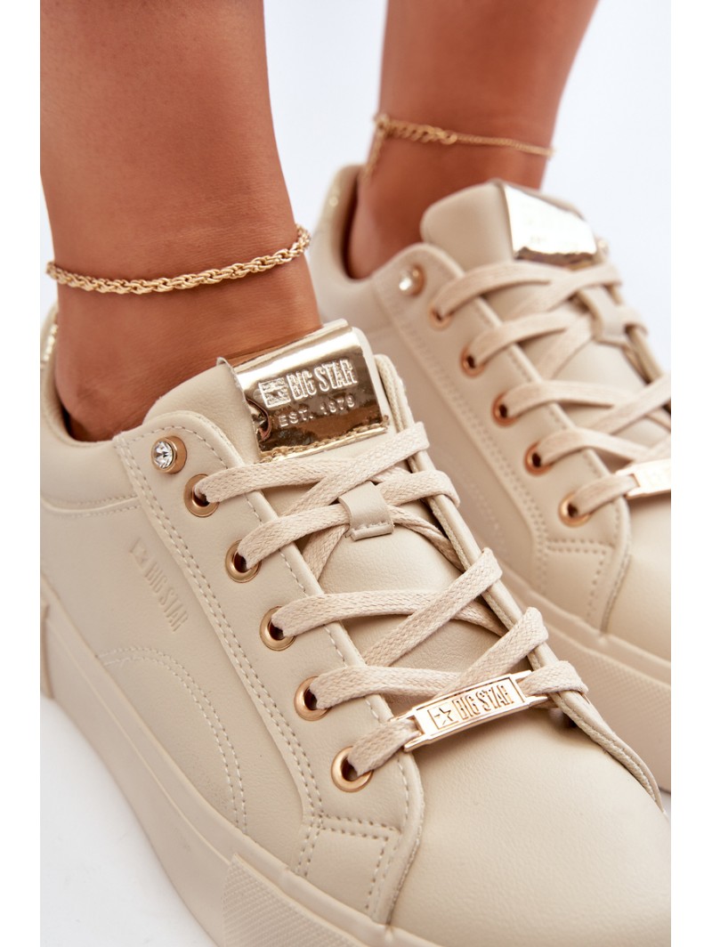Women's Sneakers Big Star NN274210 Beige