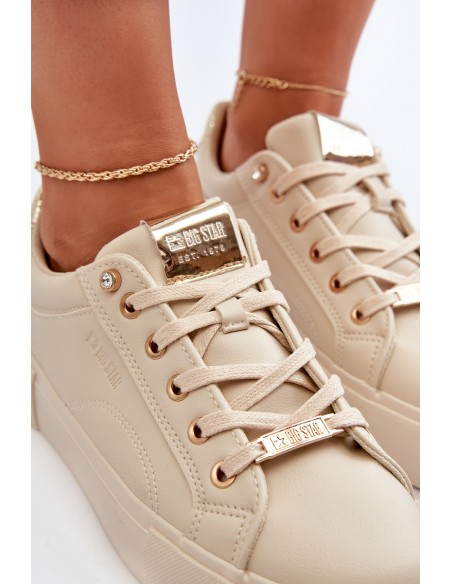 Women's Sneakers Big Star NN274210 Beige