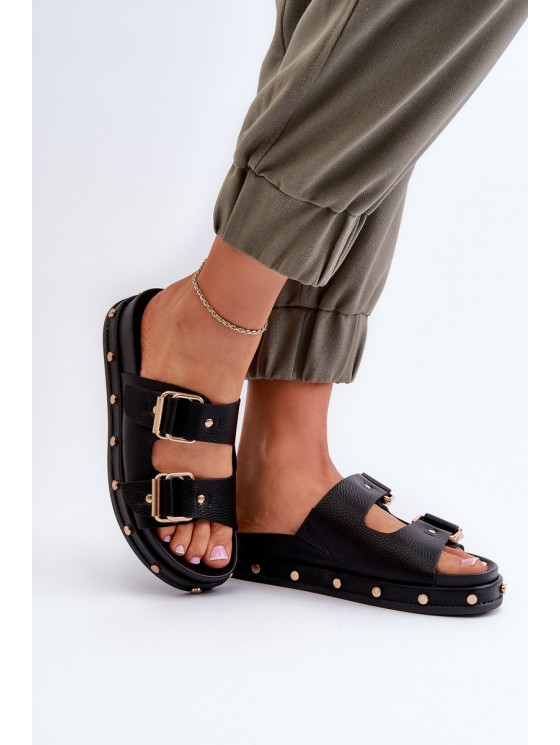 Women's Platform Sandals Big Star NN27402 Black 2