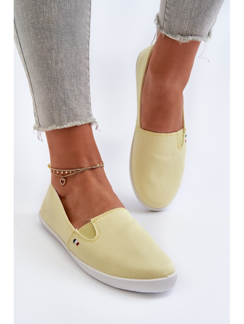 Women's Yellow Slip-On Sneakers Adrancia