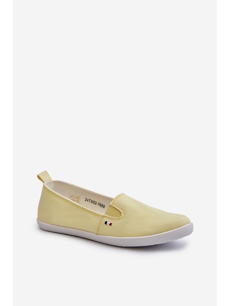Women's Yellow Slip-On Sneakers Adrancia