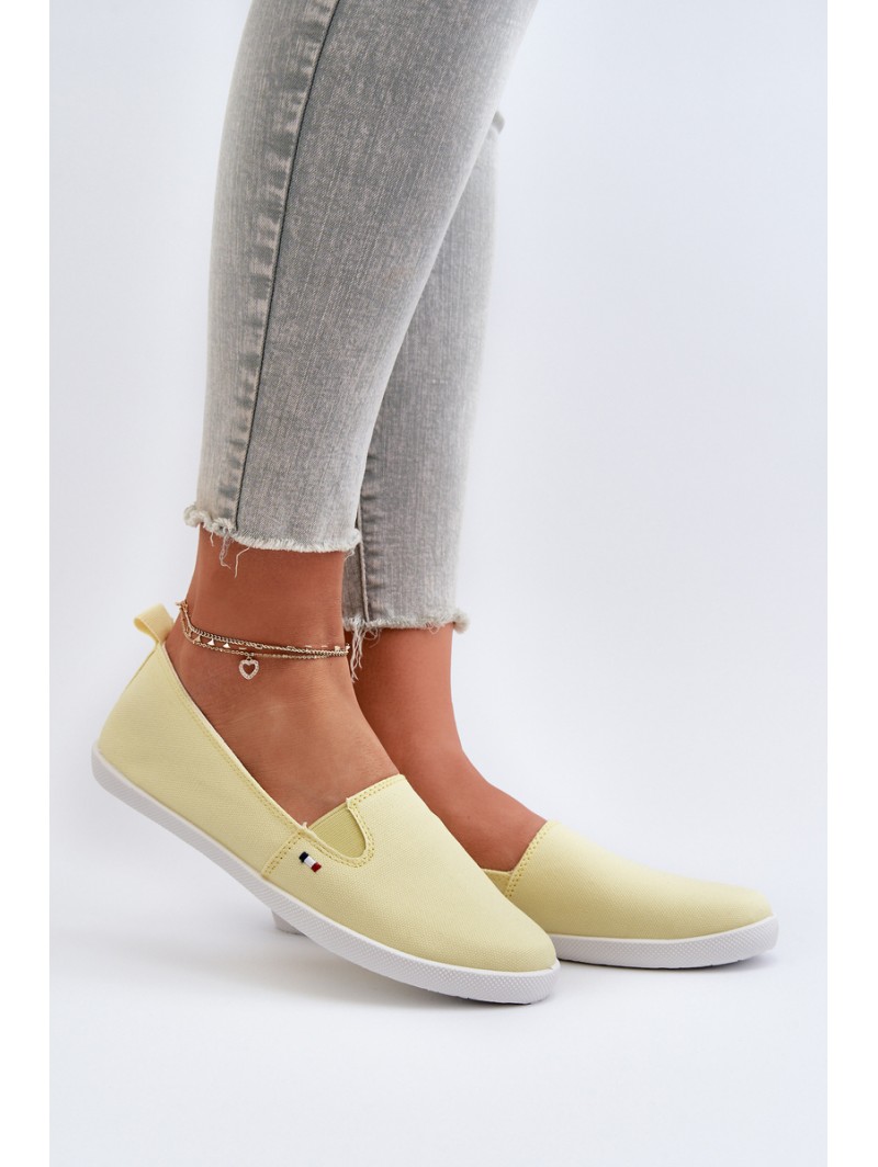 Women's Yellow Slip-On Sneakers Adrancia