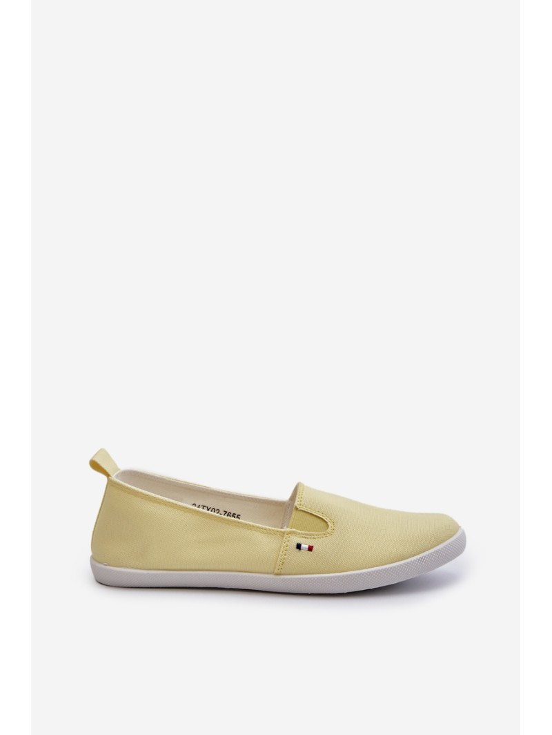 Women's Yellow Slip-On Sneakers Adrancia