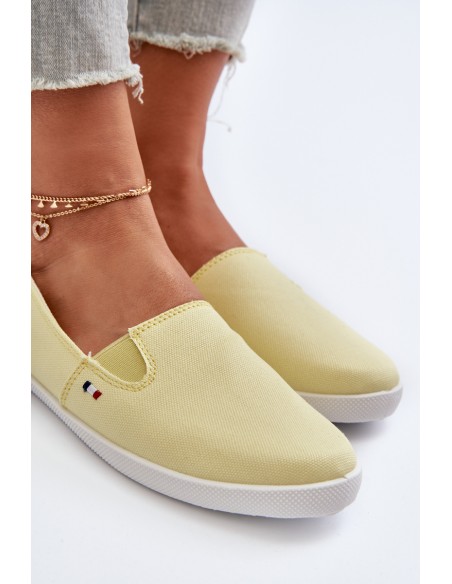 Women's Yellow Slip-On Sneakers Adrancia