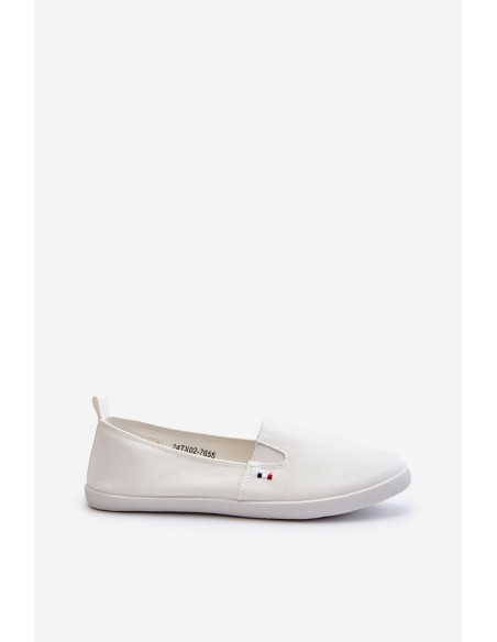 Women's White Slip-On Sneakers Adrancia